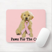 Golden retriever-Brustkrebs Mousepad (Mit Mouse)