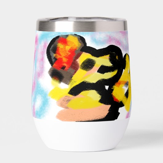 Golden Retriever bunt (Rückseite)