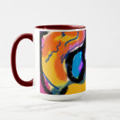 Golden Retriever bunt Tasse (Links)