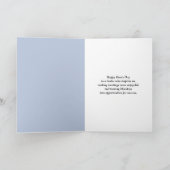 Golden Retriever Businessman für den Boss's Day Karte (Innenseite)