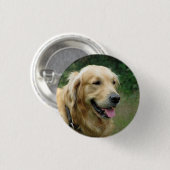 Golden Retriever Button (Vorne & Hinten)