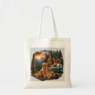 Golden Retriever Cabin Abenteuer-Tasche Tragetasche
