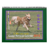 Golden Retriever Calendar 2012 Kalender (Titelbild)