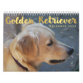 Golden Retriever Calendar 2023 Fotos Kalender (Titelbild)
