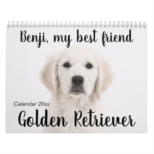Golden Retriever Calendar 2023 Kalender (Titelbild)
