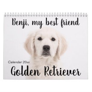 Golden Retriever Calendar 2023 Kalender