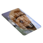 Golden Retriever Calendar 2025 Großes Foto Magnet (Rechte Seite)