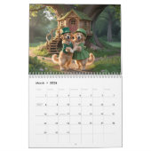 Golden Retriever Calendar Kalender (Mär 2026)