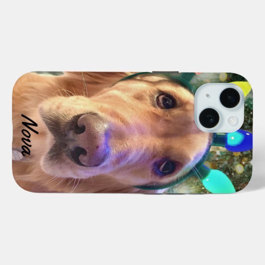 Golden Retriever Case-Mate iPhone Hülle (Rückseite (Horizontal))