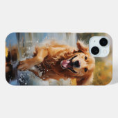 Golden Retriever Case-Mate iPhone Hülle (Rückseite (Horizontal))