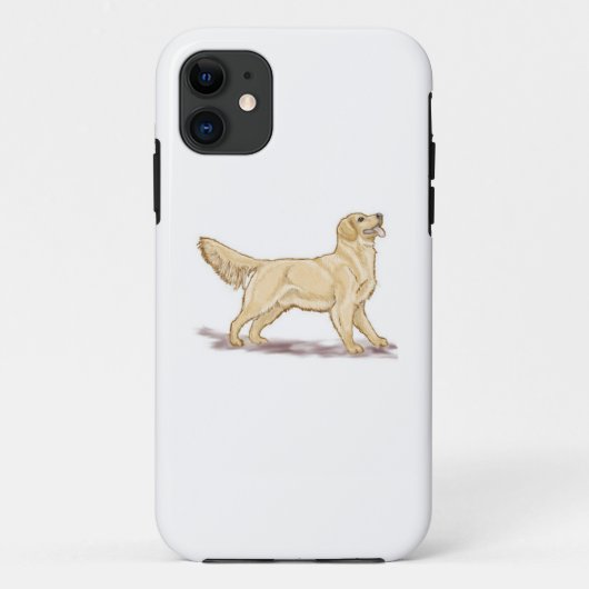 Golden Retriever Case-Mate iPhone Hülle (Rückseite)
