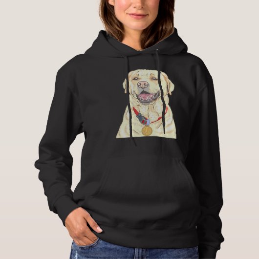 Golden Retriever Champion Hoodie (Vorderseite)