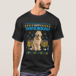 Golden Retriever Chanukah Judisch Ugly Hanukkah Sw T-Shirt<br><div class="desc">Golden Retriever Chanukah Juden Ugly Hanukkah Sweater</div>