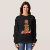 Golden Retriever Christmas Idea For Kids & Santa H Sweatshirt (Vorne ganz)