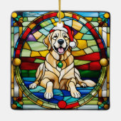 Golden Retriever Christmas Ornament (Rückseite)