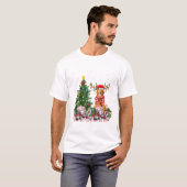 Golden Retriever Christmas T-Shirt (Vorne ganz)