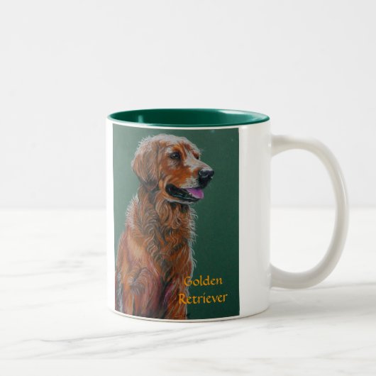"Golden Retriever" Coffee Tasse (Rechts)