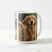 Golden Retriever Coffee Tasse (VorderseiteRechts)
