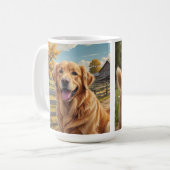 Golden Retriever Coffee Tasse (Vorderseite Links)