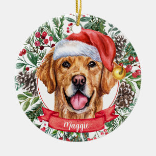 Golden Retriever Custom Dog Weihnachtsschmuck