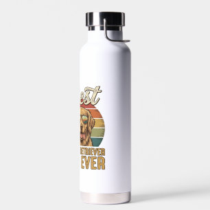 Golden Retriever Dad Ever Vintage Sonnenuntergang  Trinkflasche