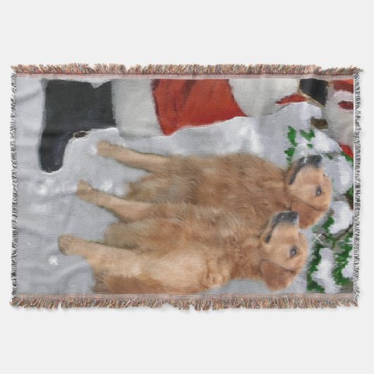 Golden Retriever Decke (Vorderseite)