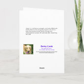 Golden Retriever Der Hund ist meine LieblingsValen Karte (Rückseite)