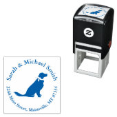 Golden Retriever Dog Baby Dusche Permastempel (Beispiel)