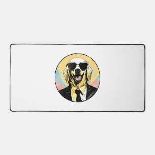 Golden Retriever Dog Business Schreibtischunterlage