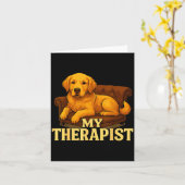 Golden Retriever Dog Clothes For Humans My Therast Karte (Gelbe Blume)