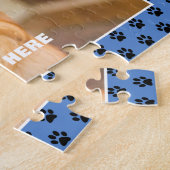 Golden Retriever Dog Custom Jigsaw Puzzle (Seite)