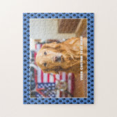 Golden Retriever Dog Custom Jigsaw Puzzle (Vertikal)