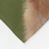 Golden Retriever Dog, Custom Photo and Name,Pet Fleecedecke (Ecke)