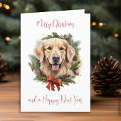 Golden Retriever Dog Custom Weihnachten