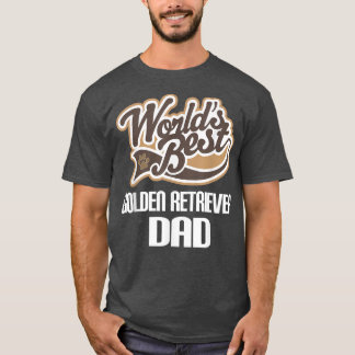 Golden Retriever Dog Dad Pet Gift T-Shirt