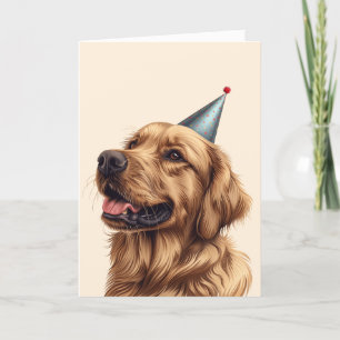 Golden Retriever Dog Dankeskarte