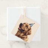 Golden Retriever Dog Geschenkanhänger (Beispiel)