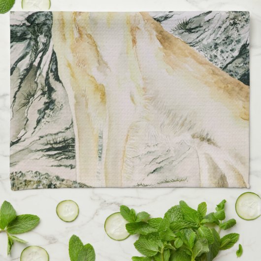 Golden Retriever Dog Geschirrtuch (Gefaltet)