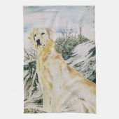 Golden Retriever Dog Geschirrtuch (Vertikal)