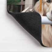 Golden Retriever Dog Graduate Mousepad (Ecke)
