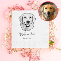 Golden Retriever Dog Hand Zeichnend Personalisiert