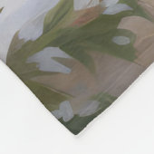 Golden Retriever Dog in Schnee Weihnachten Fleecedecke (Ecke)