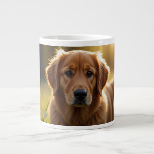Golden Retriever Dog Jumbo-Tasse