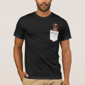 Golden Retriever Dog Laden Sie Ihren Pet-Namen ind T-Shirt (Vorderseite)