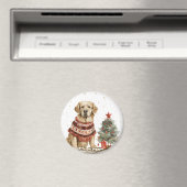 Golden Retriever Dog Magnet (In Situ (Geschirrspüler))