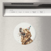 Golden Retriever Dog Magnet (In Situ (Geschirrspüler))