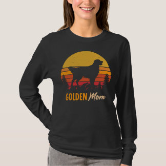 Golden Retriever Dog Mama Vintag Retro 277 T-Shirt
