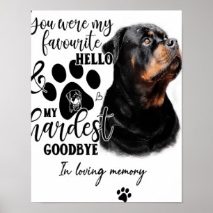 Golden Retriever Dog Owner Geburtstagsgeschenk Hun Poster