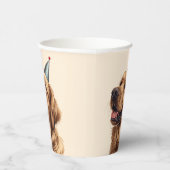 Golden Retriever Dog Pappbecher (Rechts)