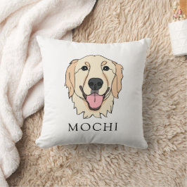 Golden Retriever Dog Personalisiert Kissen